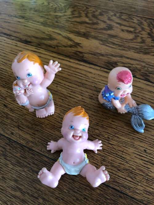 3 Magic Diaper babies